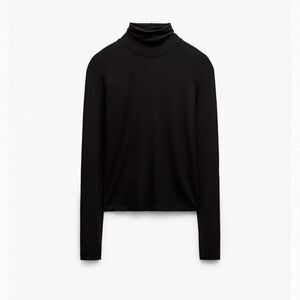 **SOLD Zara Black Turtleneck
